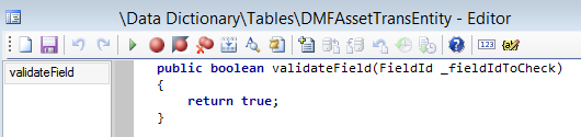 faulty validateField method