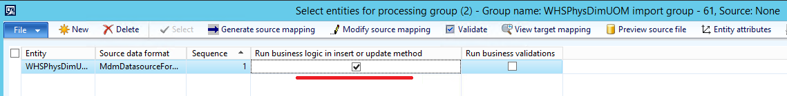 Processing group form